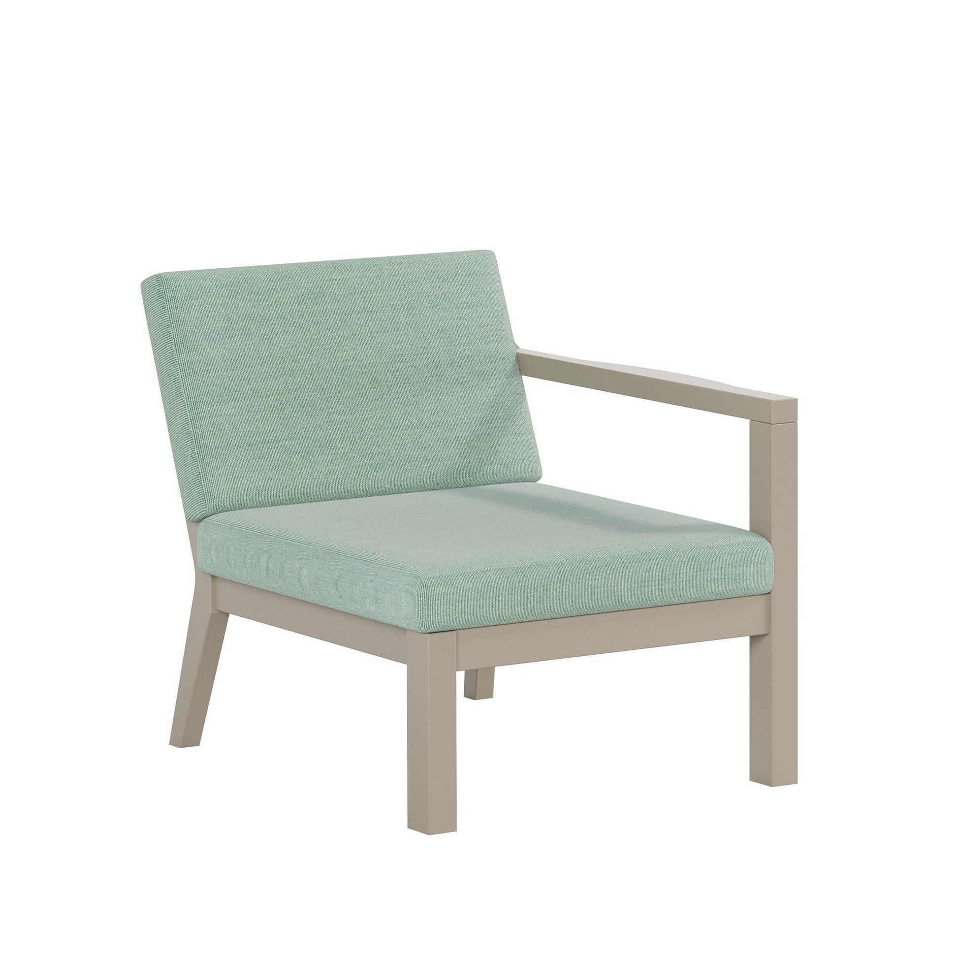 Breeze Deep Seat Sectional Piece Left Chair