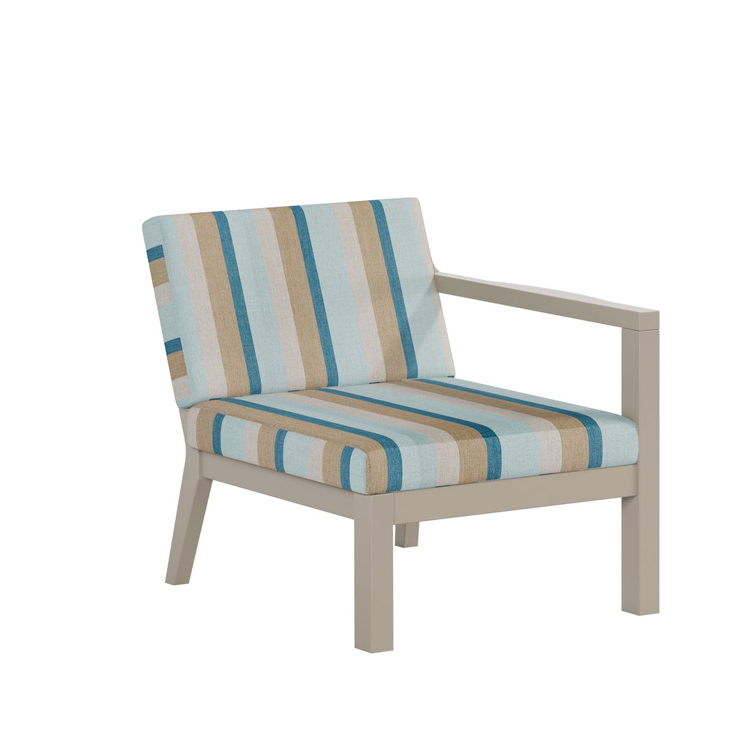 Breeze Deep Seat Sectional Piece Left Chair