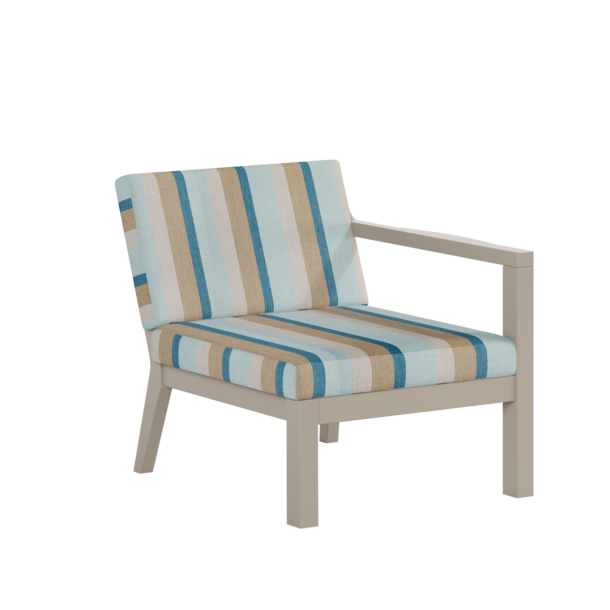 Breeze Deep Seat Sectional Piece Left Chair