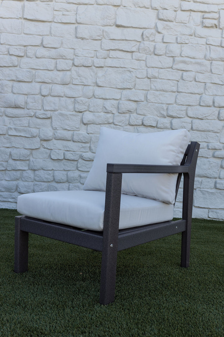 Breeze Deep Seat Sectional Piece Left Chair