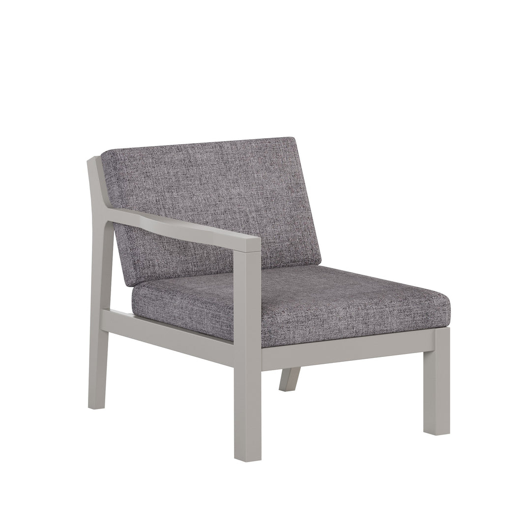Breeze Deep Seat Sectional Piece Right Chair