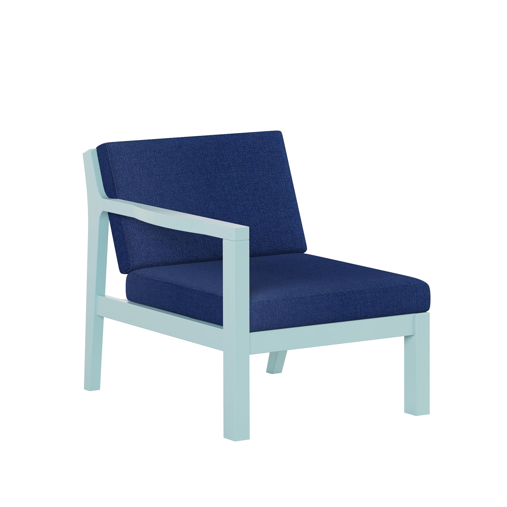 Breeze Deep Seat Sectional Piece Right Chair