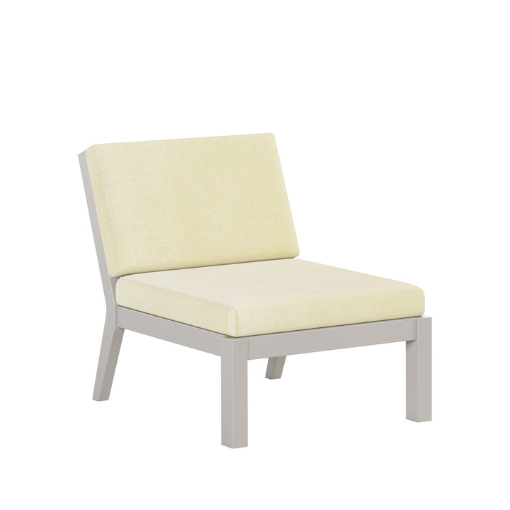 Breeze Deep Seat Sectional Piece Center Chair