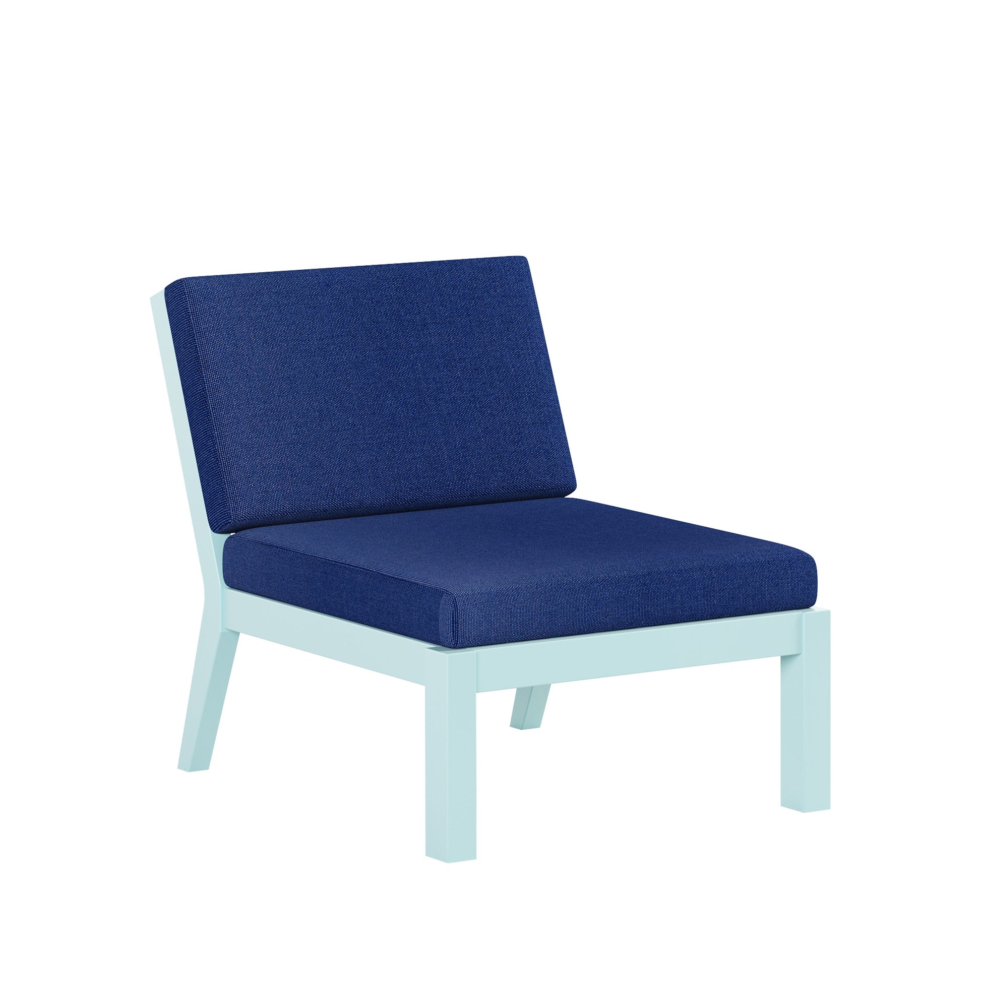 Breeze Deep Seat Sectional Piece Center Chair