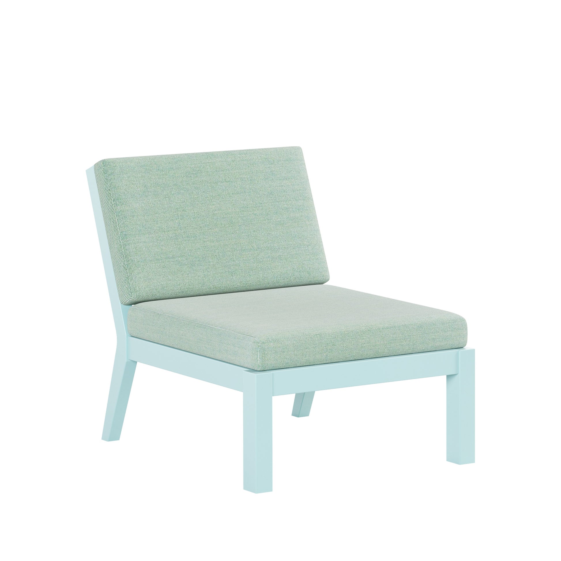 Breeze Deep Seat Sectional Piece Center Chair