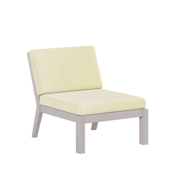 Breeze Deep Seat Sectional Piece Center Chair