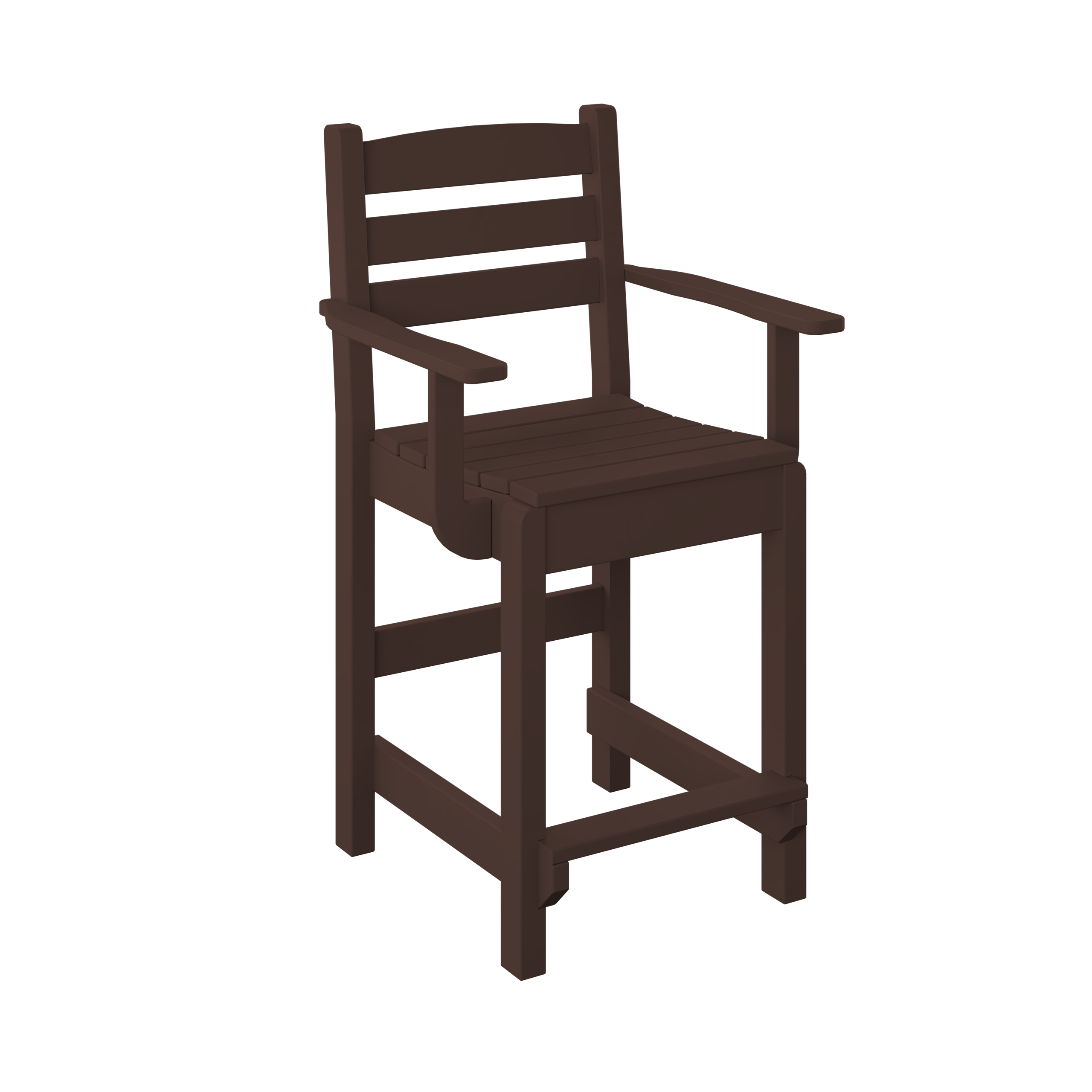 Dining Captain Chair - Counter Height