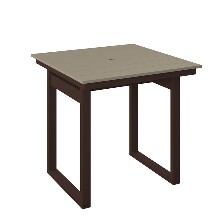 Modern 38" Square Table - Counter Height