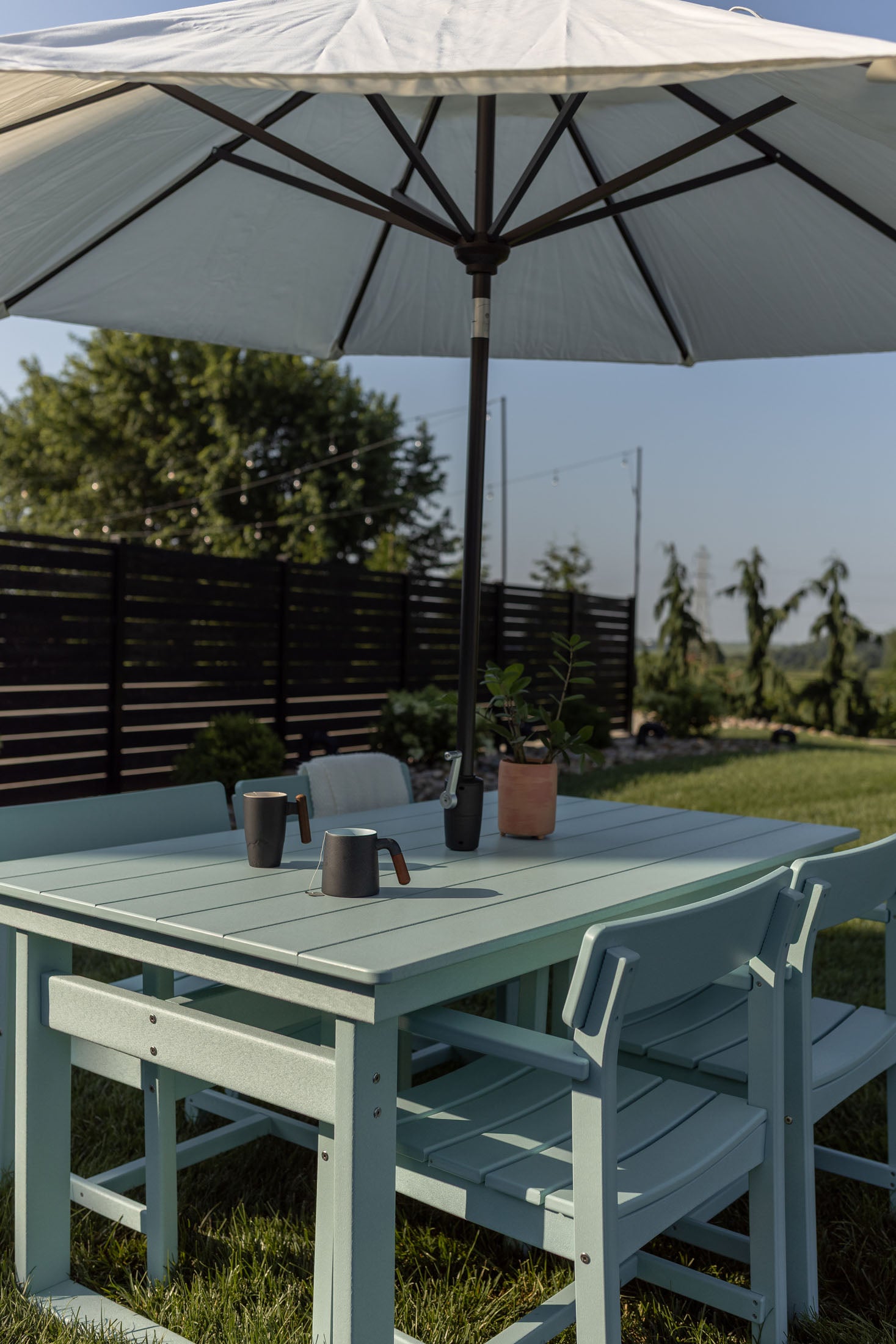 Modern 38" X 64" Table - Counter Height