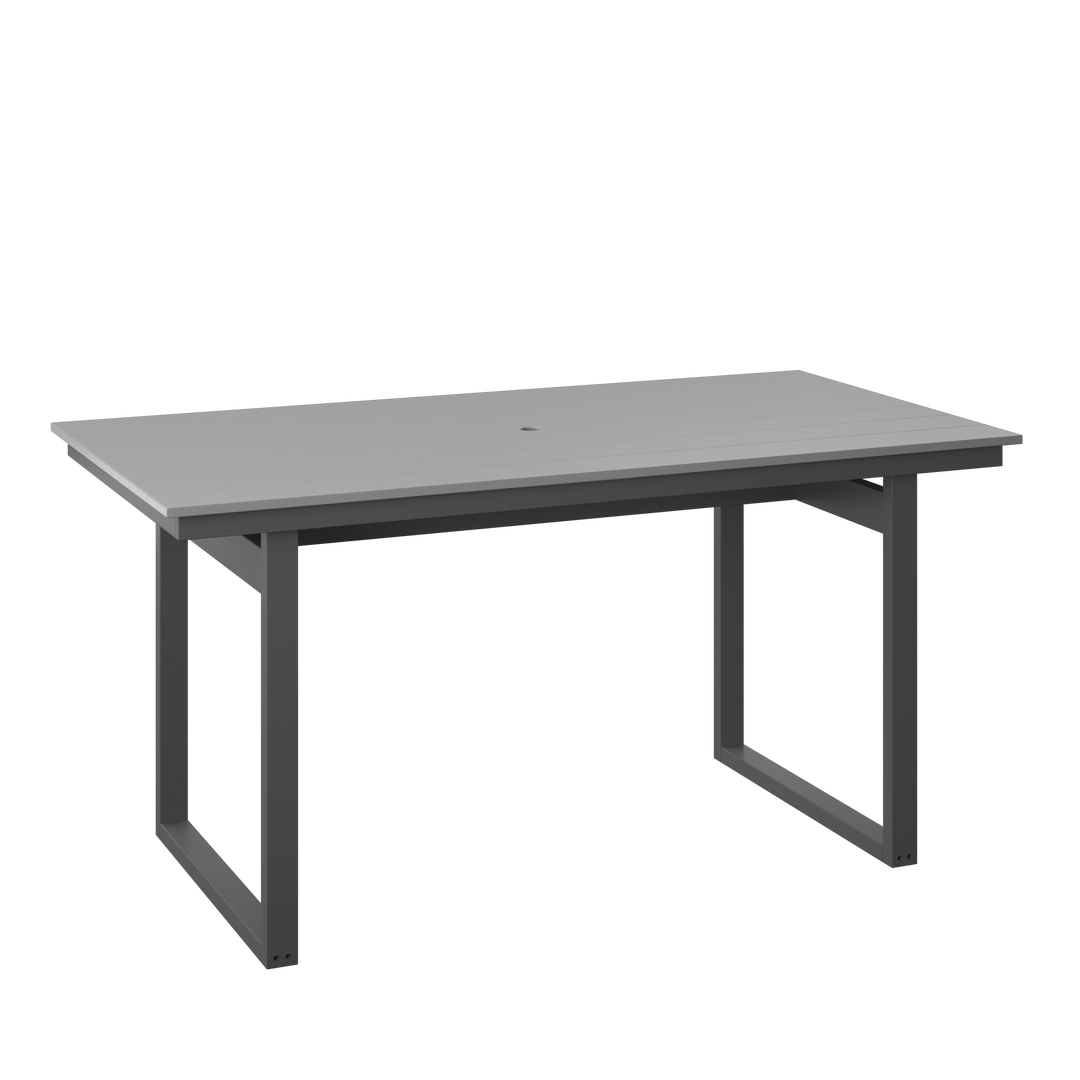 Modern 38" Square Table - Dining Height