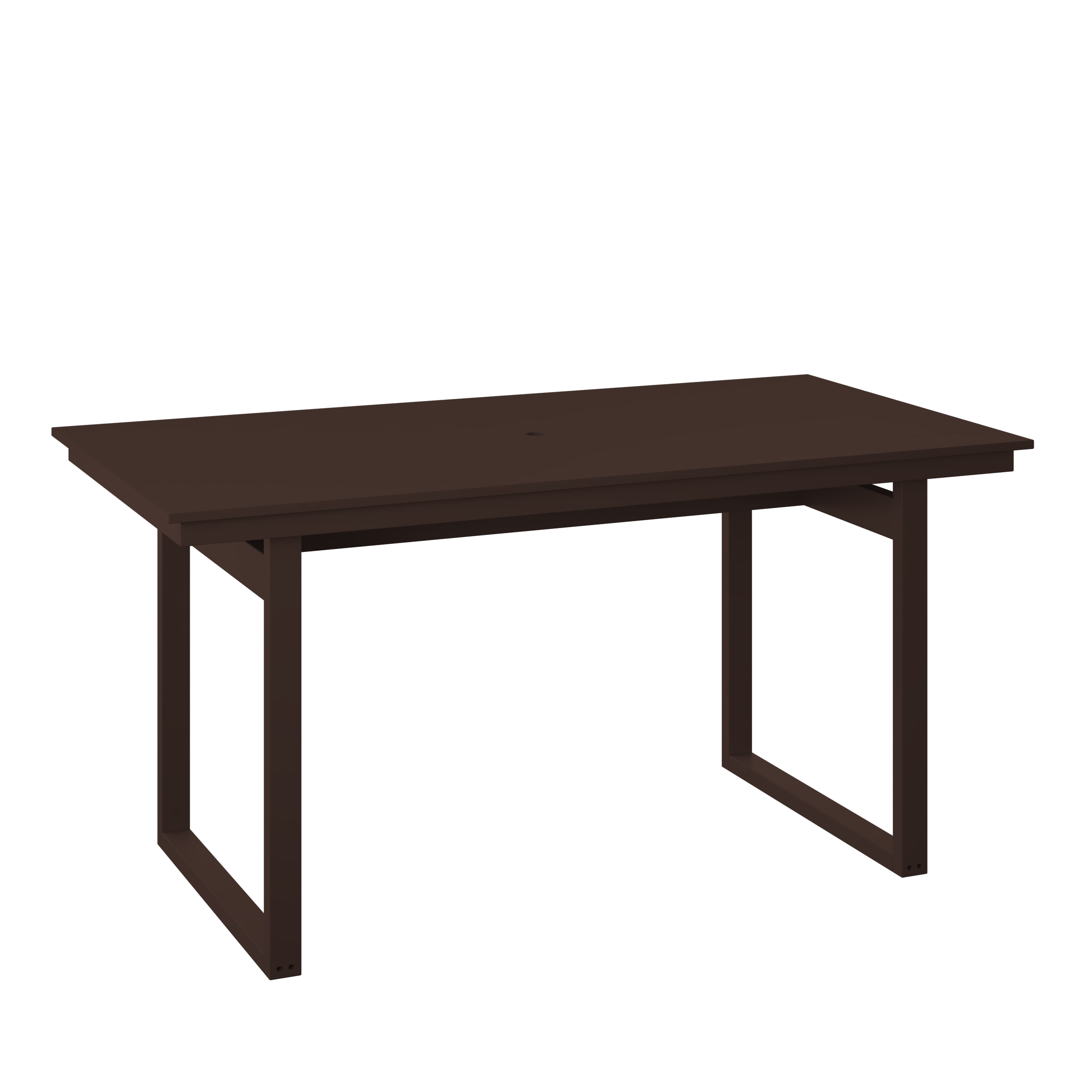 Modern 38" X 74" Table - Dining Height