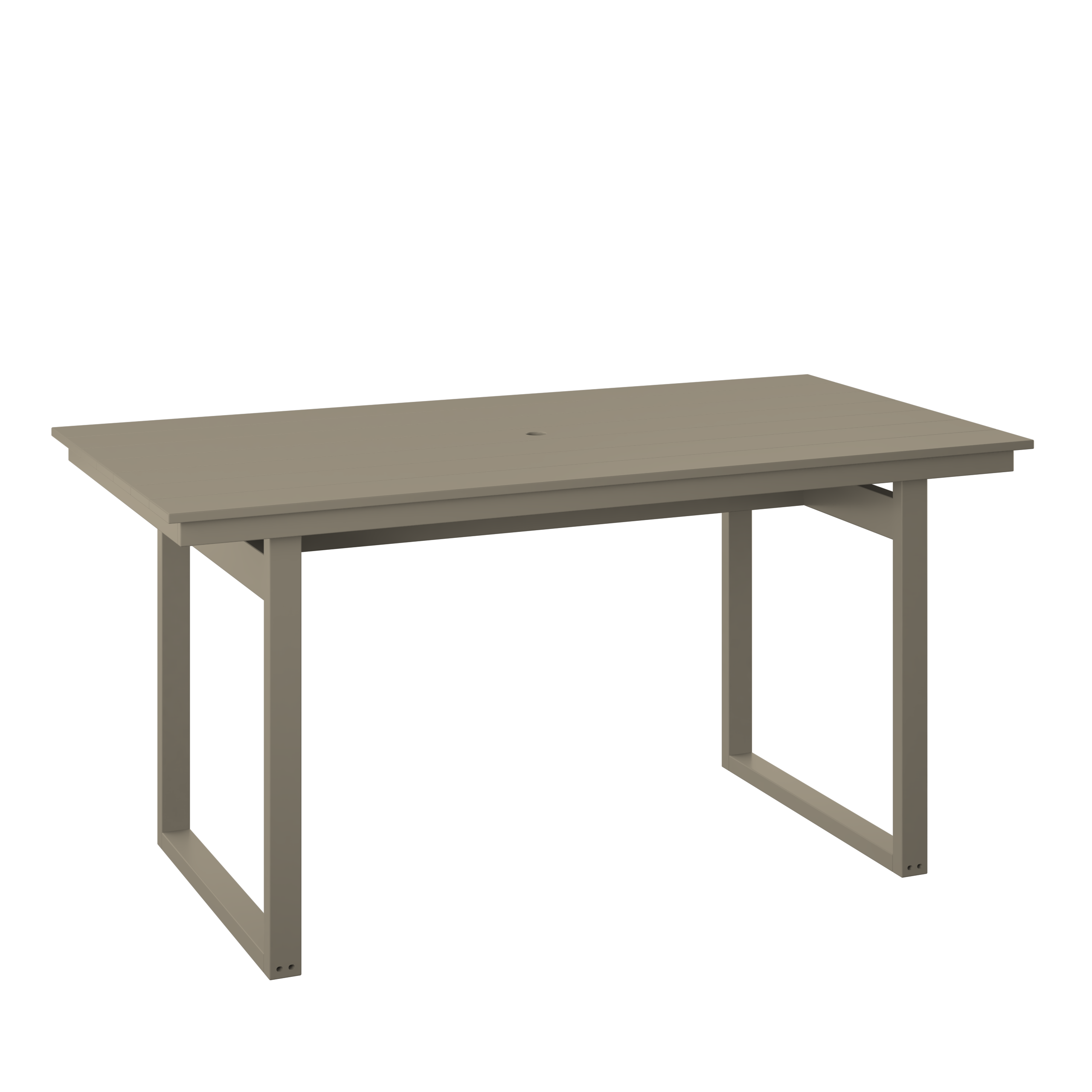 Modern 38" Square Table - Dining Height