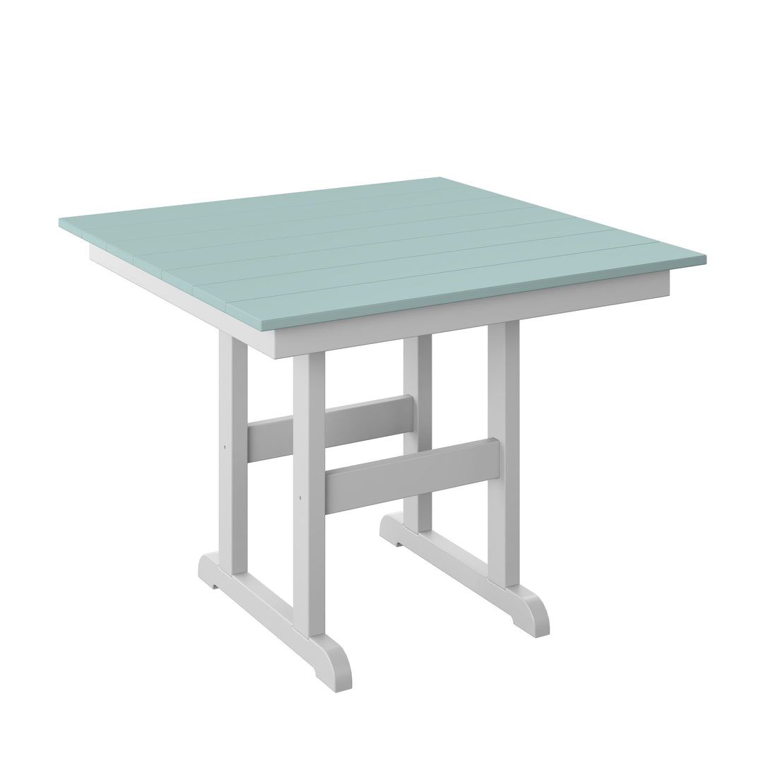 38" Square Table - Dining Height
