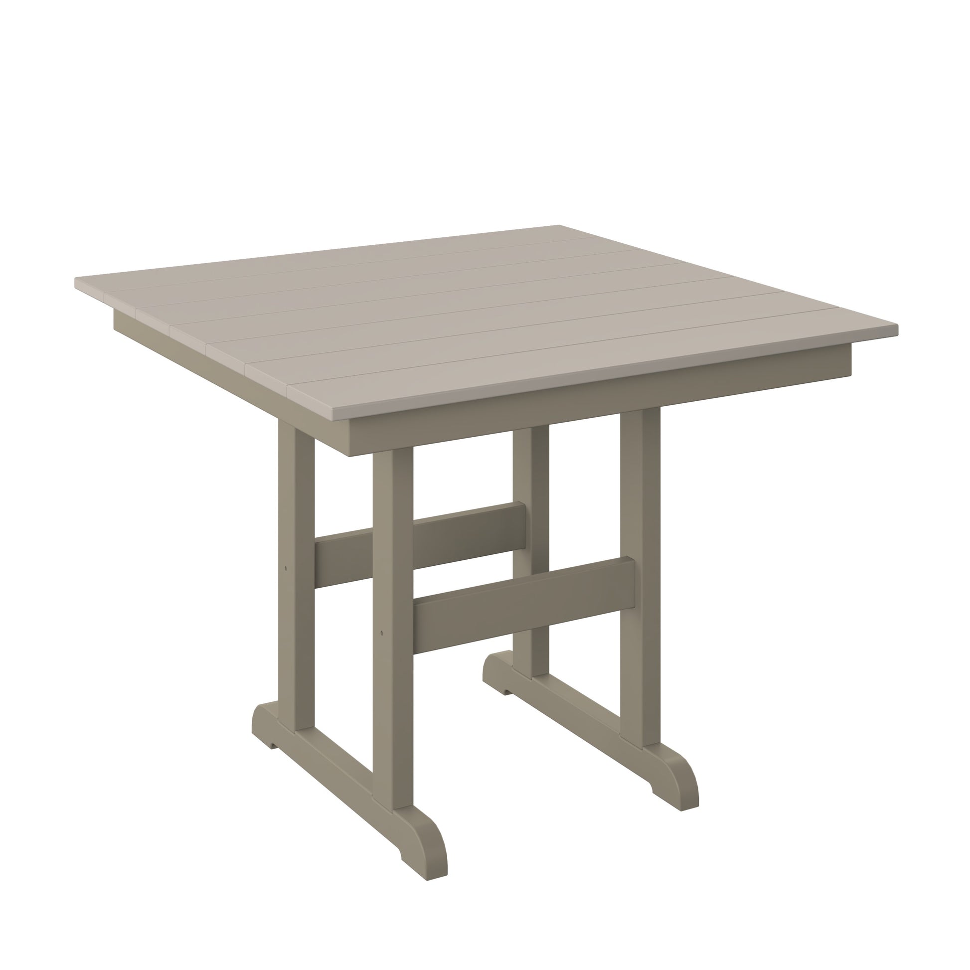 38" Square Table - Dining Height