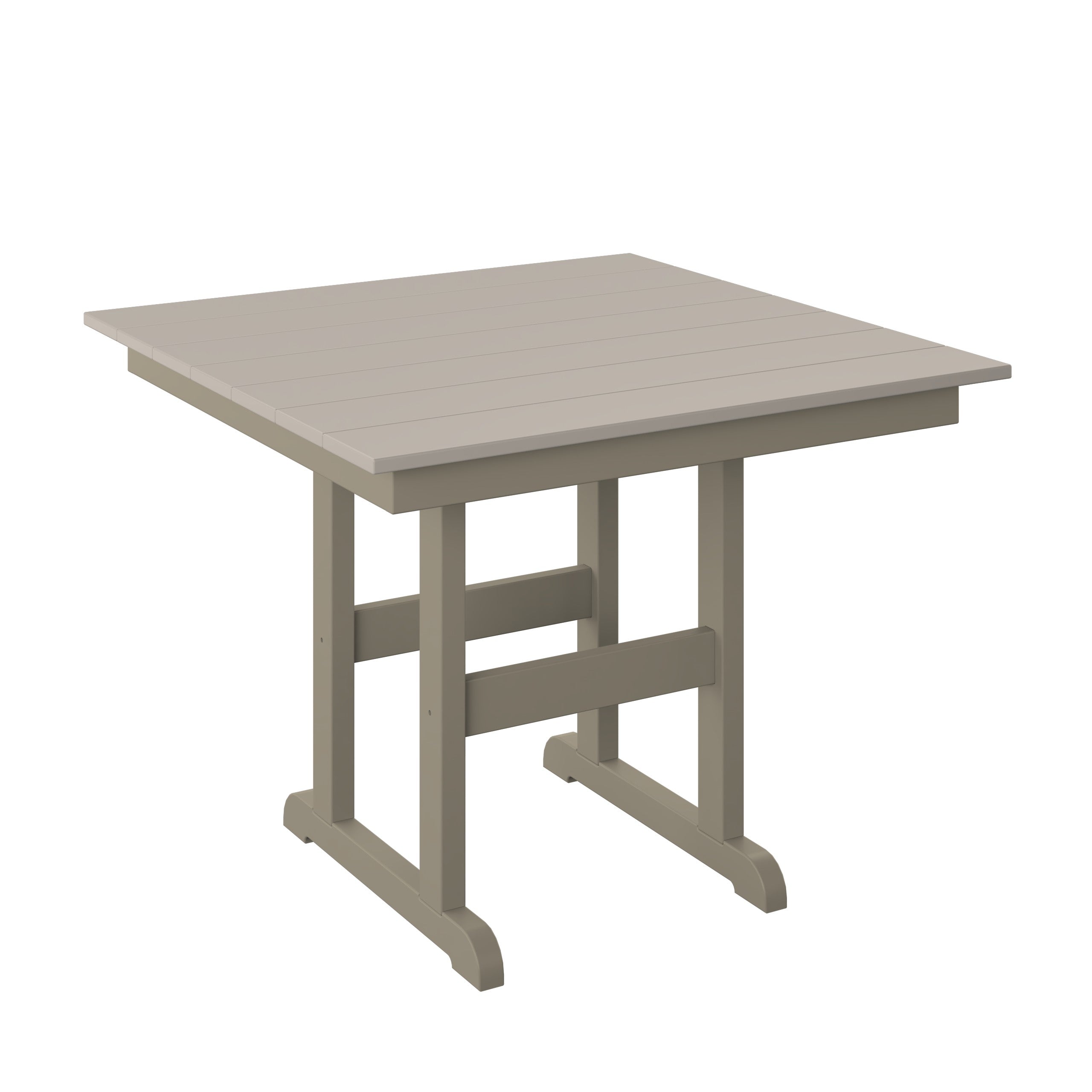38" Square Table - Dining Height