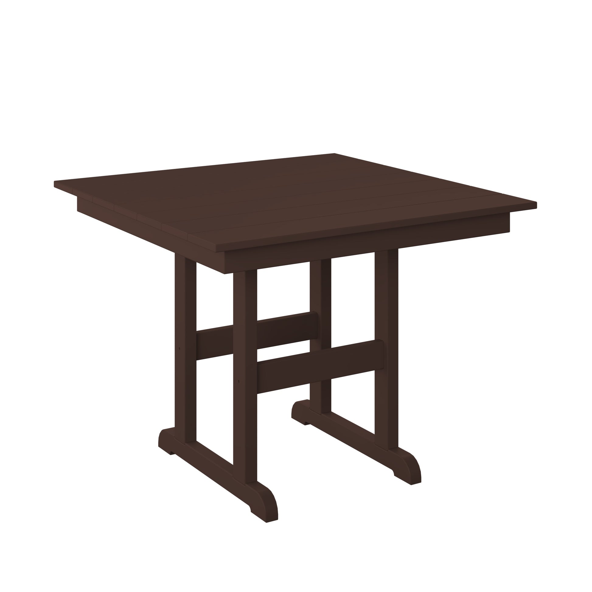 38" Square Table - Dining Height