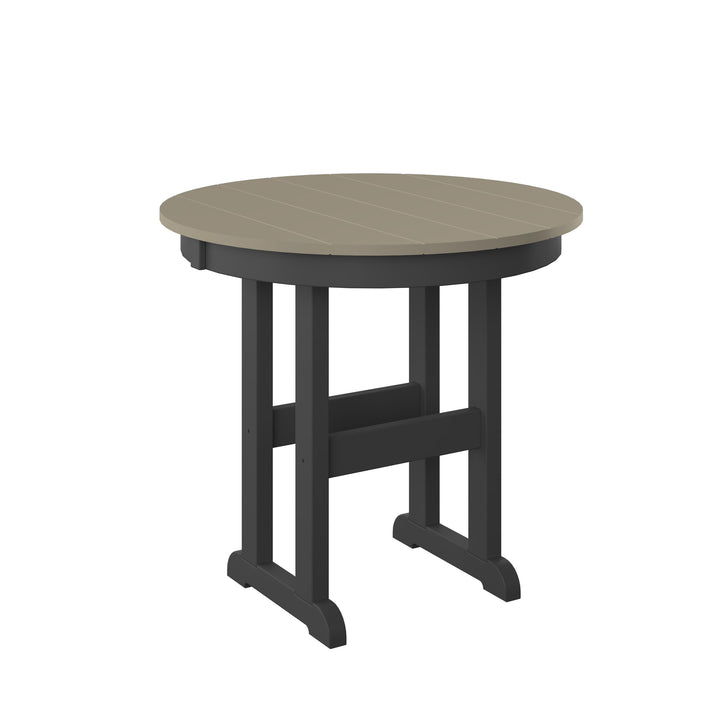 33" Round Table - Dining Height