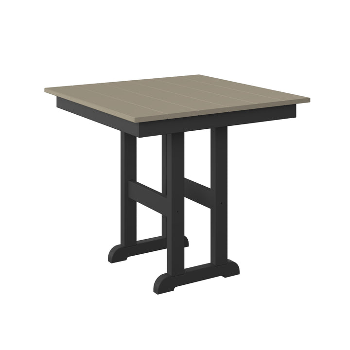 33" Square Table - Dining Height