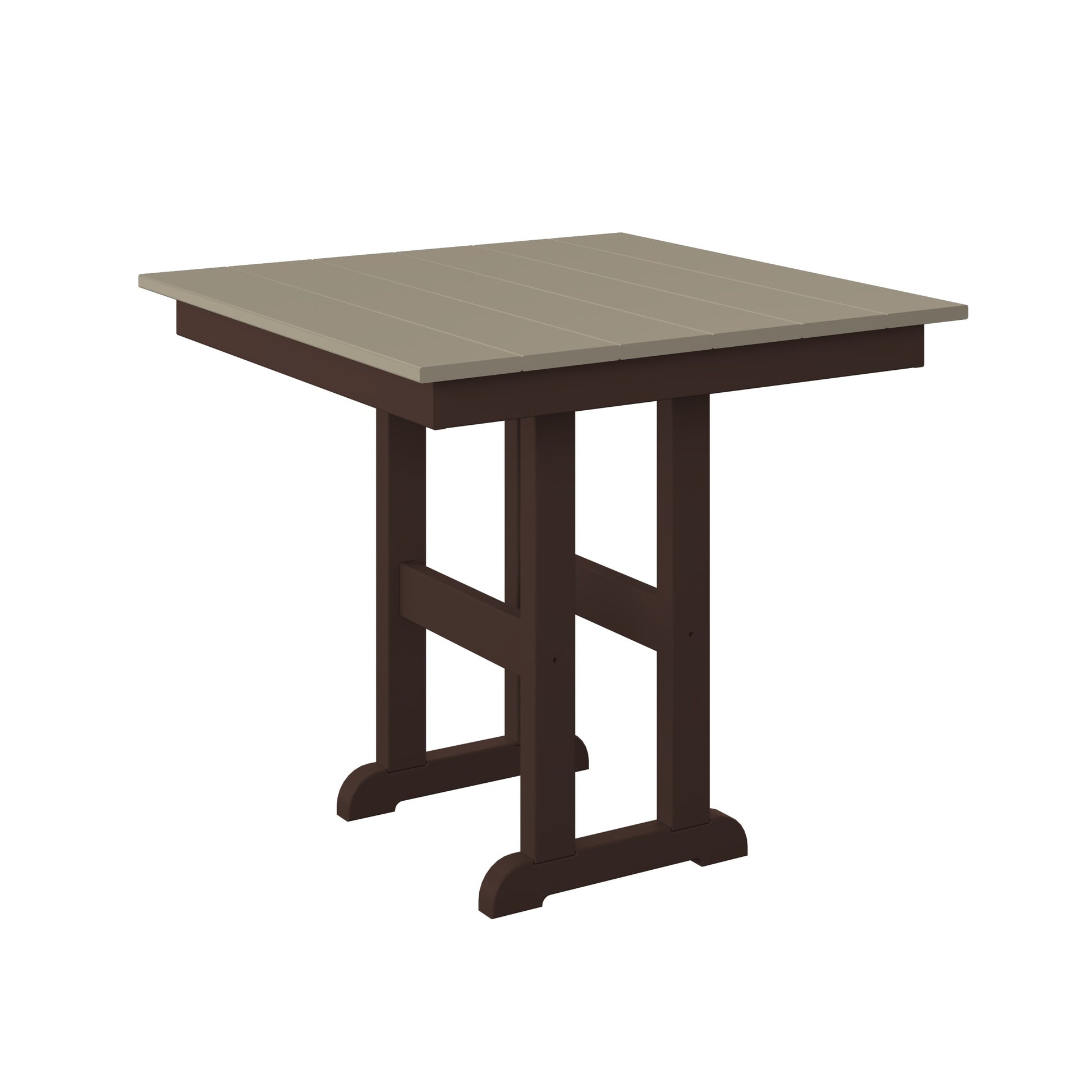 33" Square Table - Dining Height