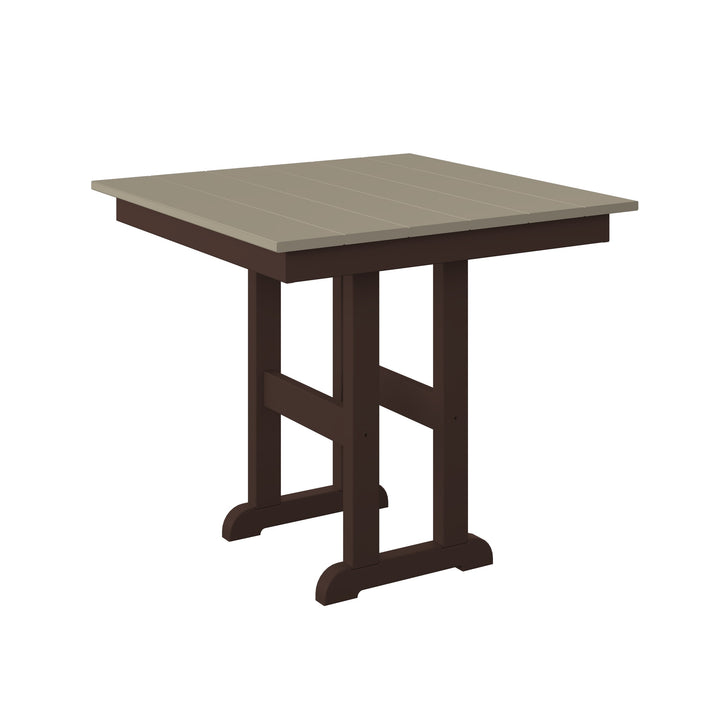 33" Square Table - Dining Height