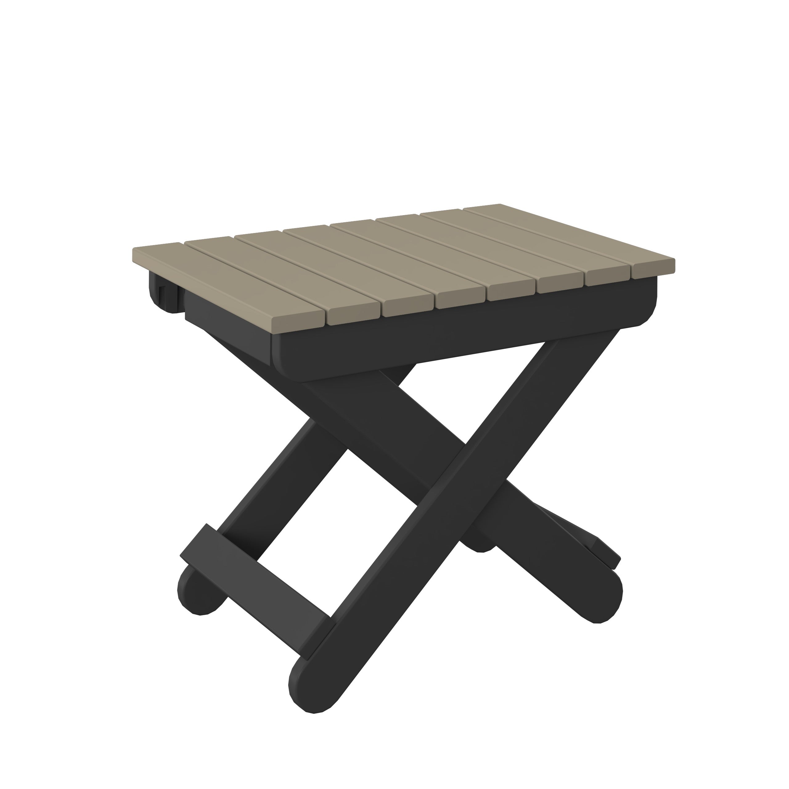 Folding End Table