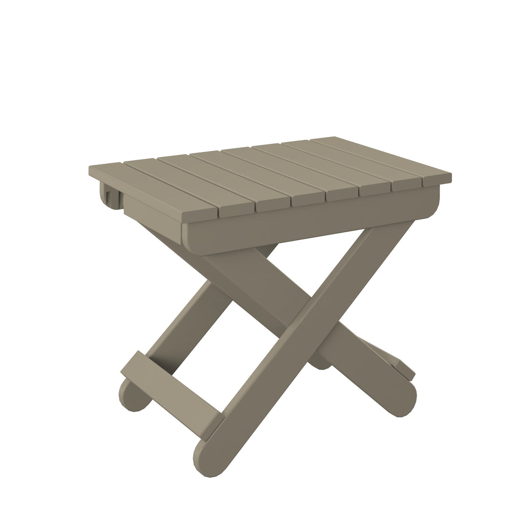 Folding End Table