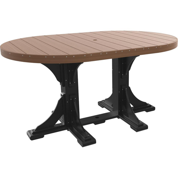 48" x 72" Oval Table - Counter Height