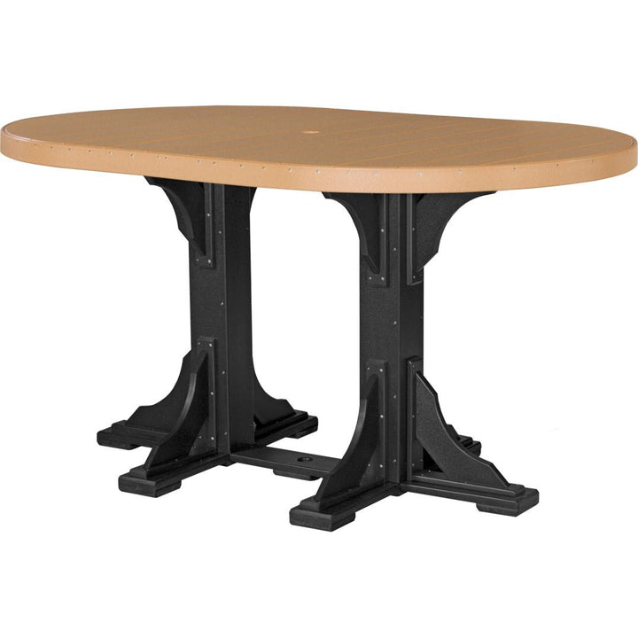 48" x 72" Oval Table - Bar Height