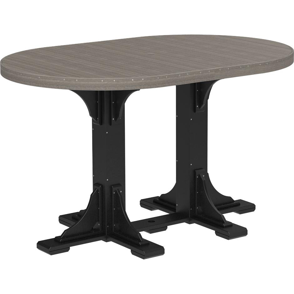 48" x 72" Oval Table - Bar Height