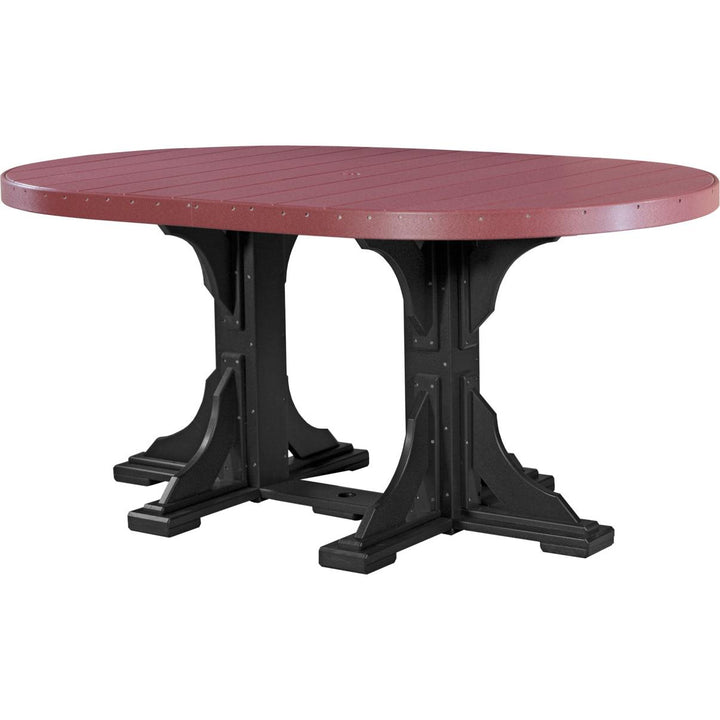 48" x 72" Oval Table - Counter Height