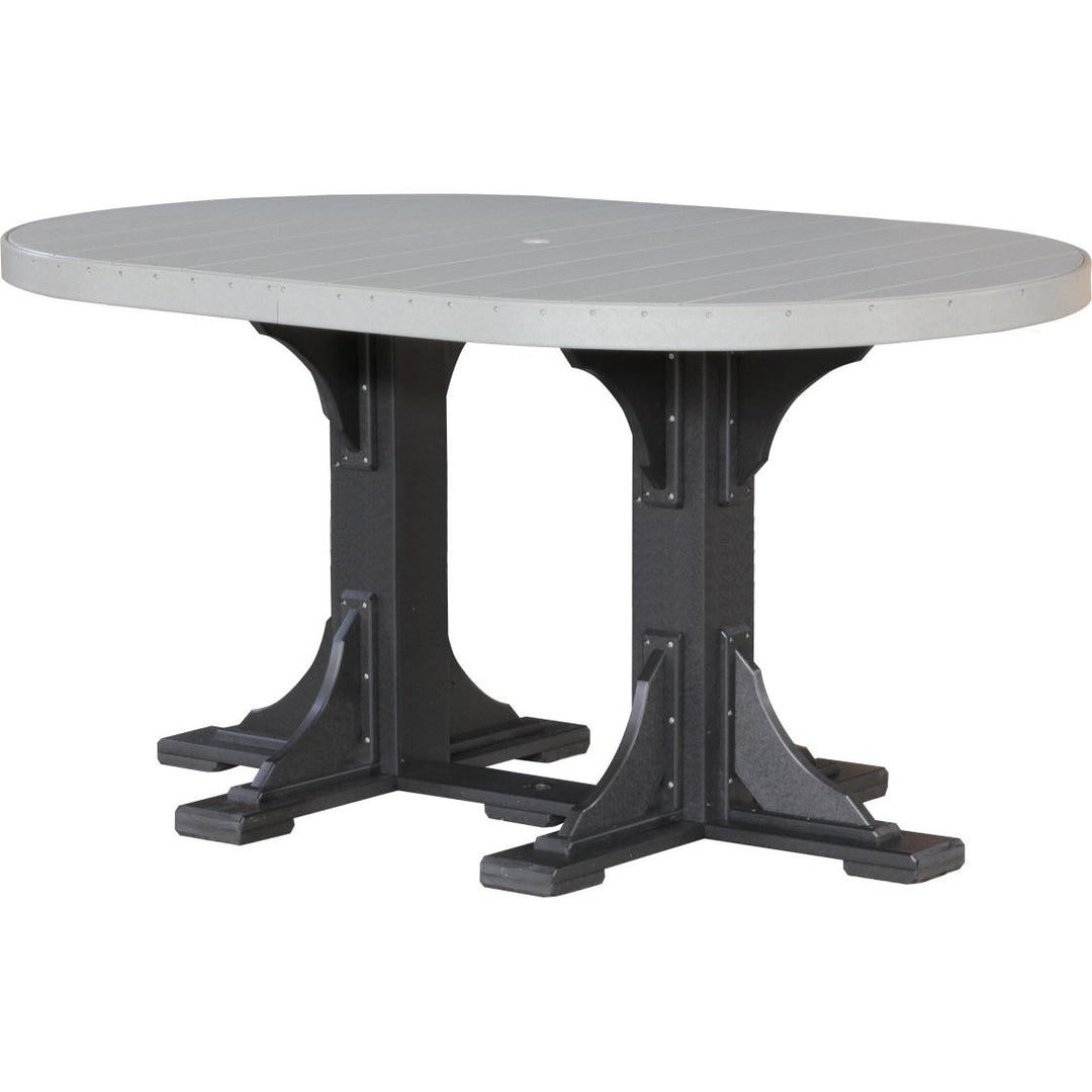 48" x 72" Oval Table - Bar Height