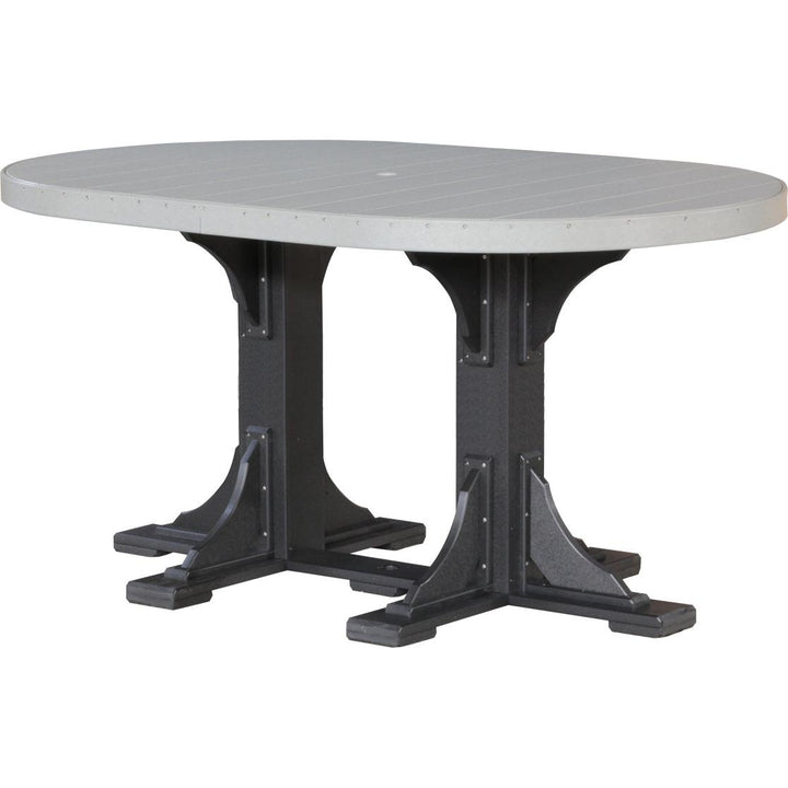 48" x 72" Oval Table - Bar Height