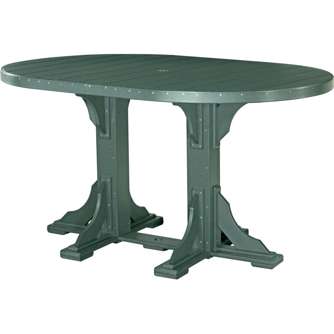 48" x 72" Oval Table - Bar Height