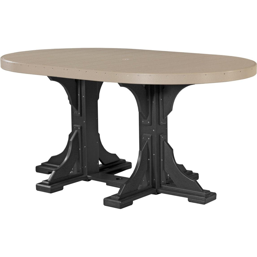 48" x 72" Oval Table - Counter Height