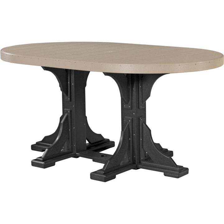 48" x 72" Oval Table - Counter Height