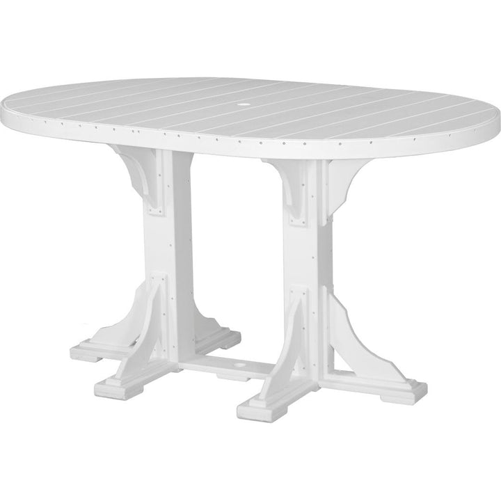 48" x 72" Oval Table - Bar Height