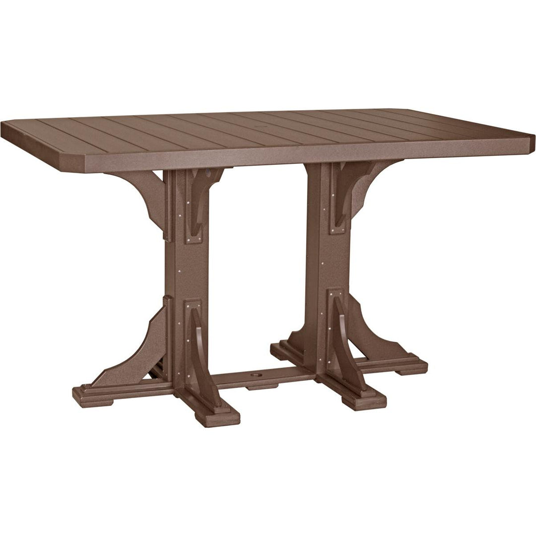 48" x 74" Rectangle Table - Bar Height