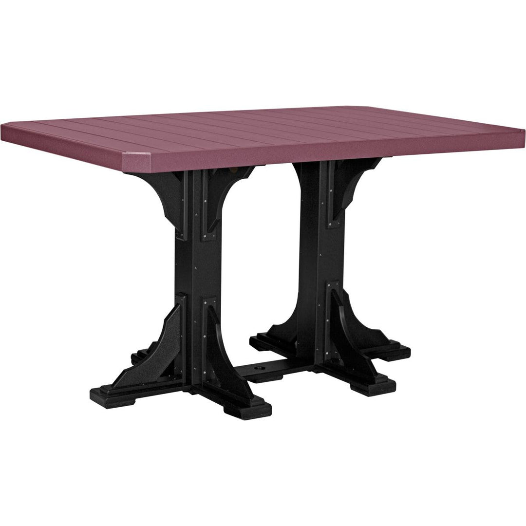 48" x 74" Rectangle Table - Bar Height