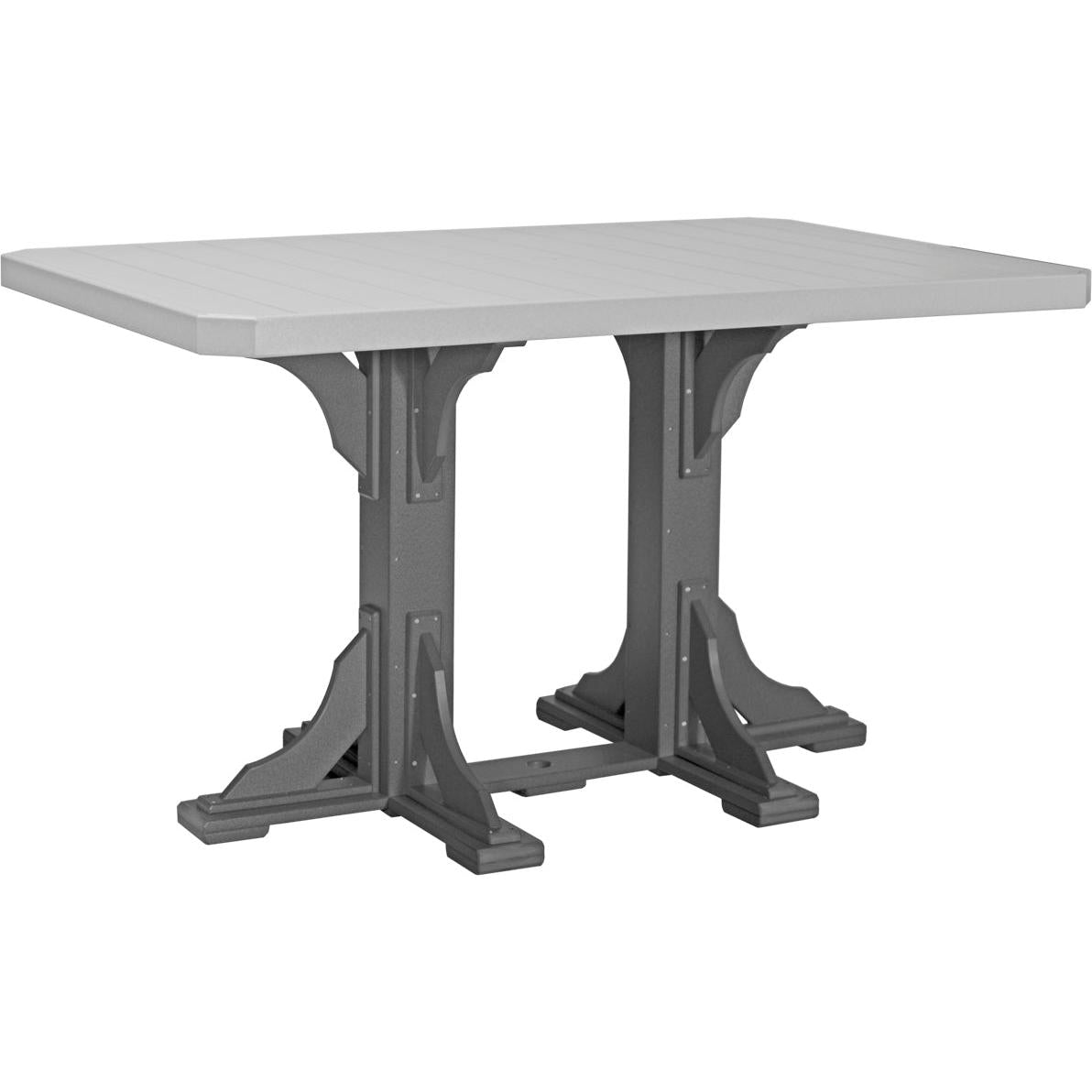 48" x 74" Rectangle Table - Bar Height