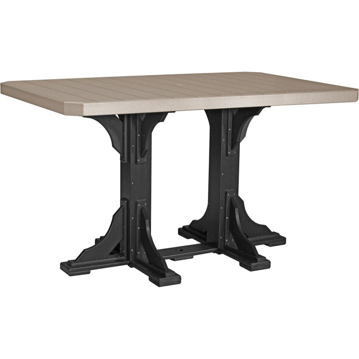 48" x 74" Rectangle Table - Bar Height