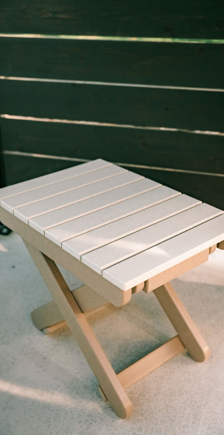 Folding End Table