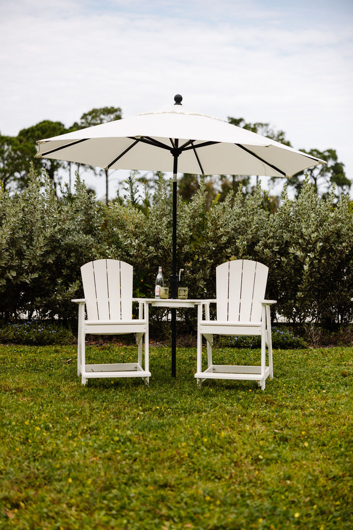 Adirondack Balcony Tete-A-Tete Set