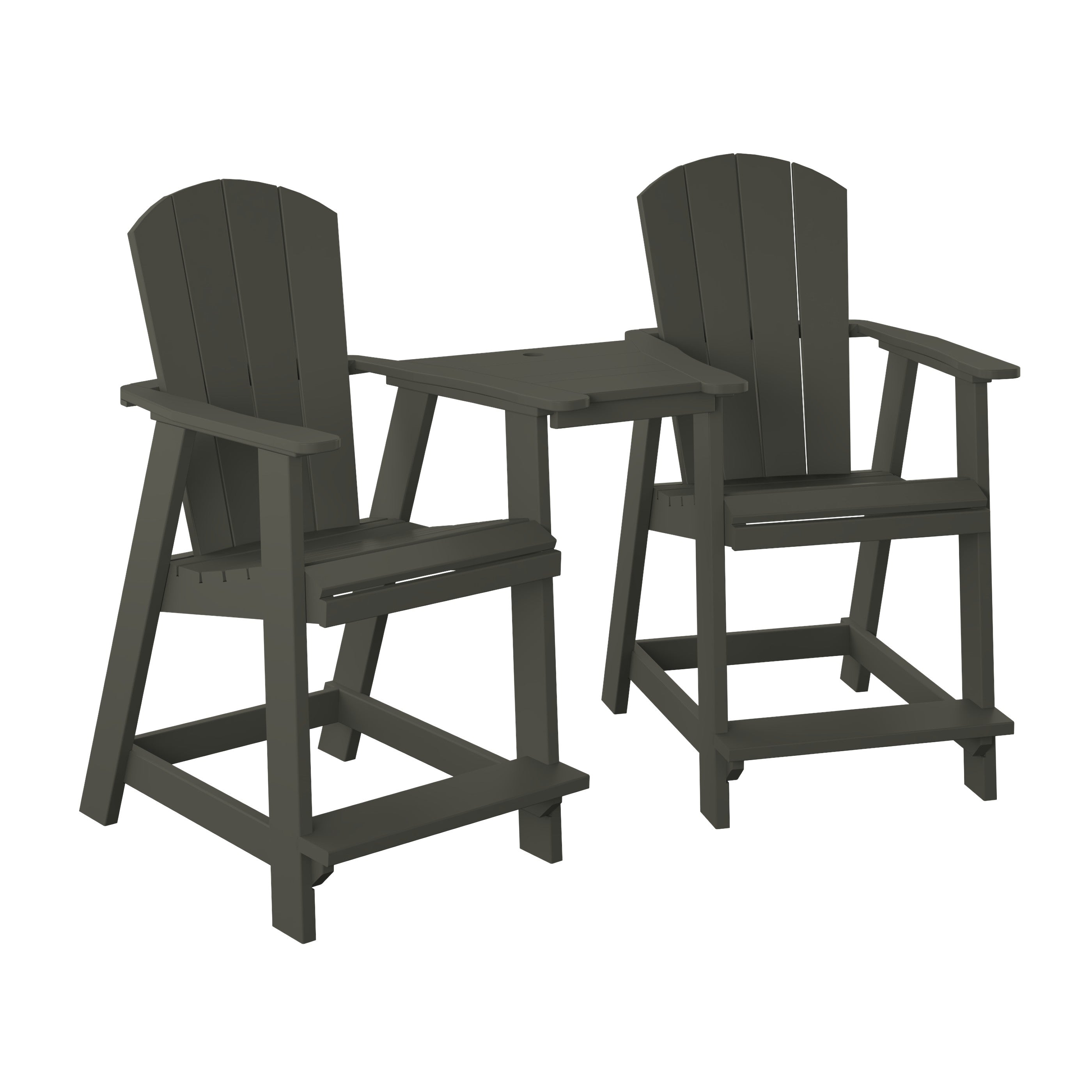 Adirondack Balcony Tete-A-Tete Set
