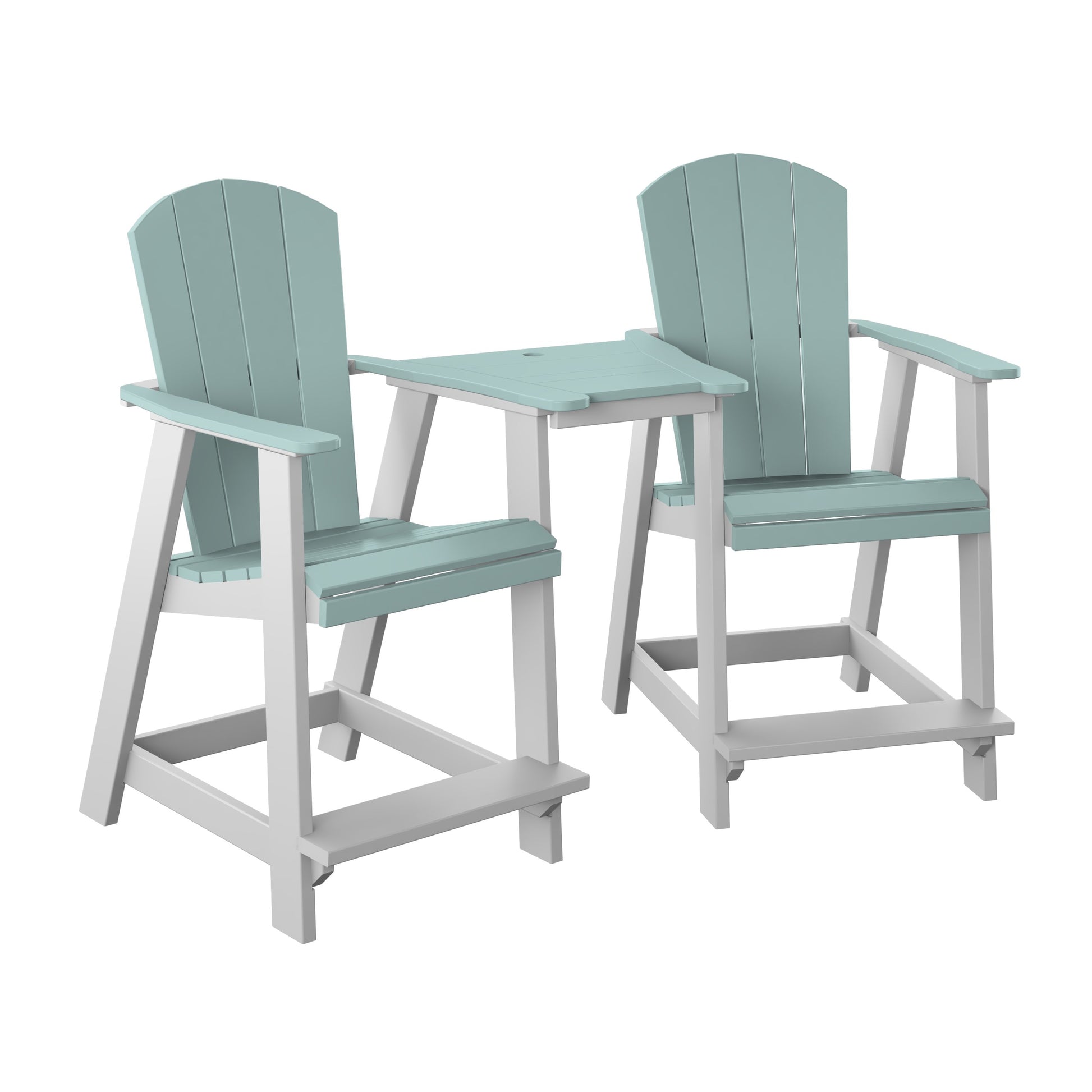 Adirondack Balcony Tete-A-Tete Set