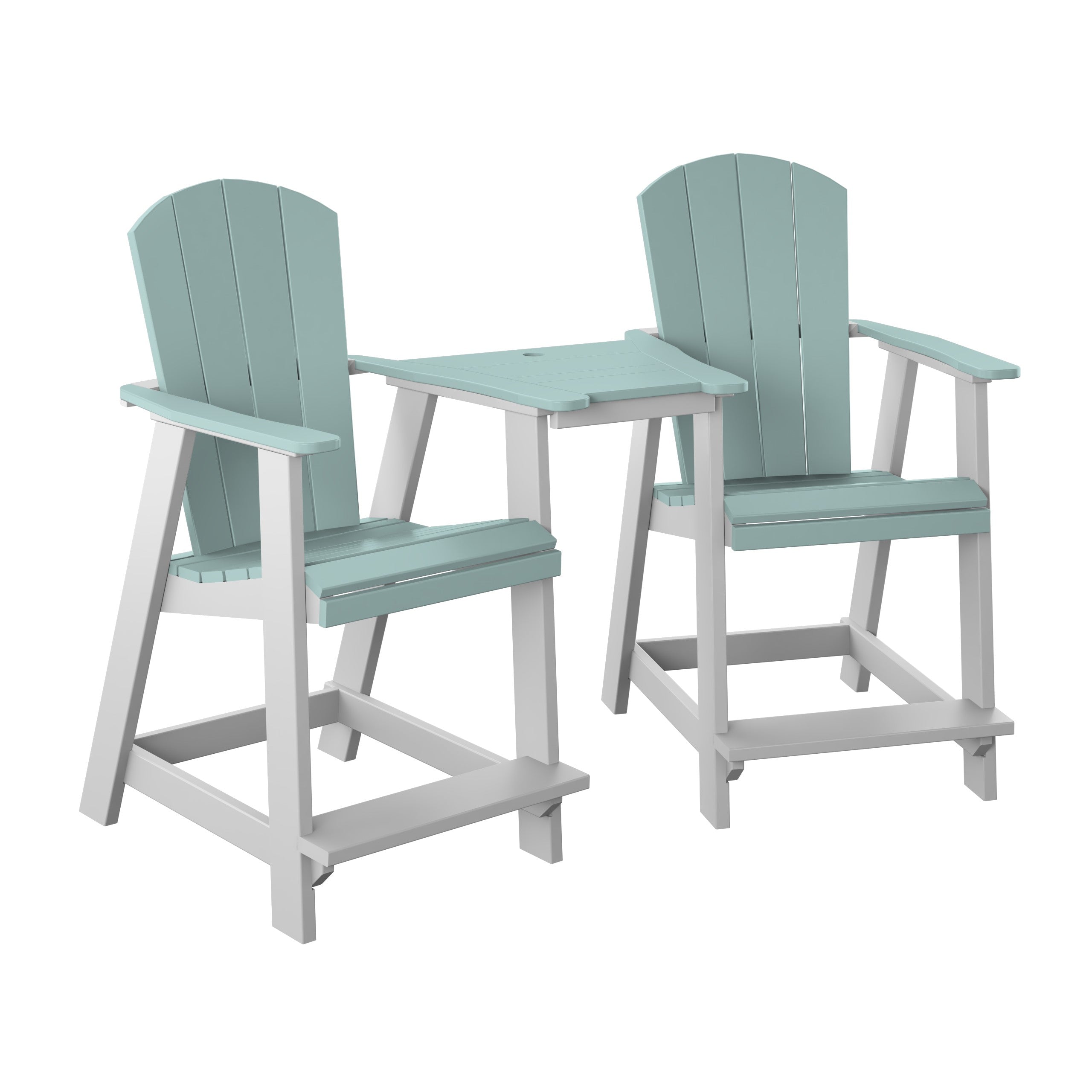 Adirondack Balcony Tete-A-Tete Set