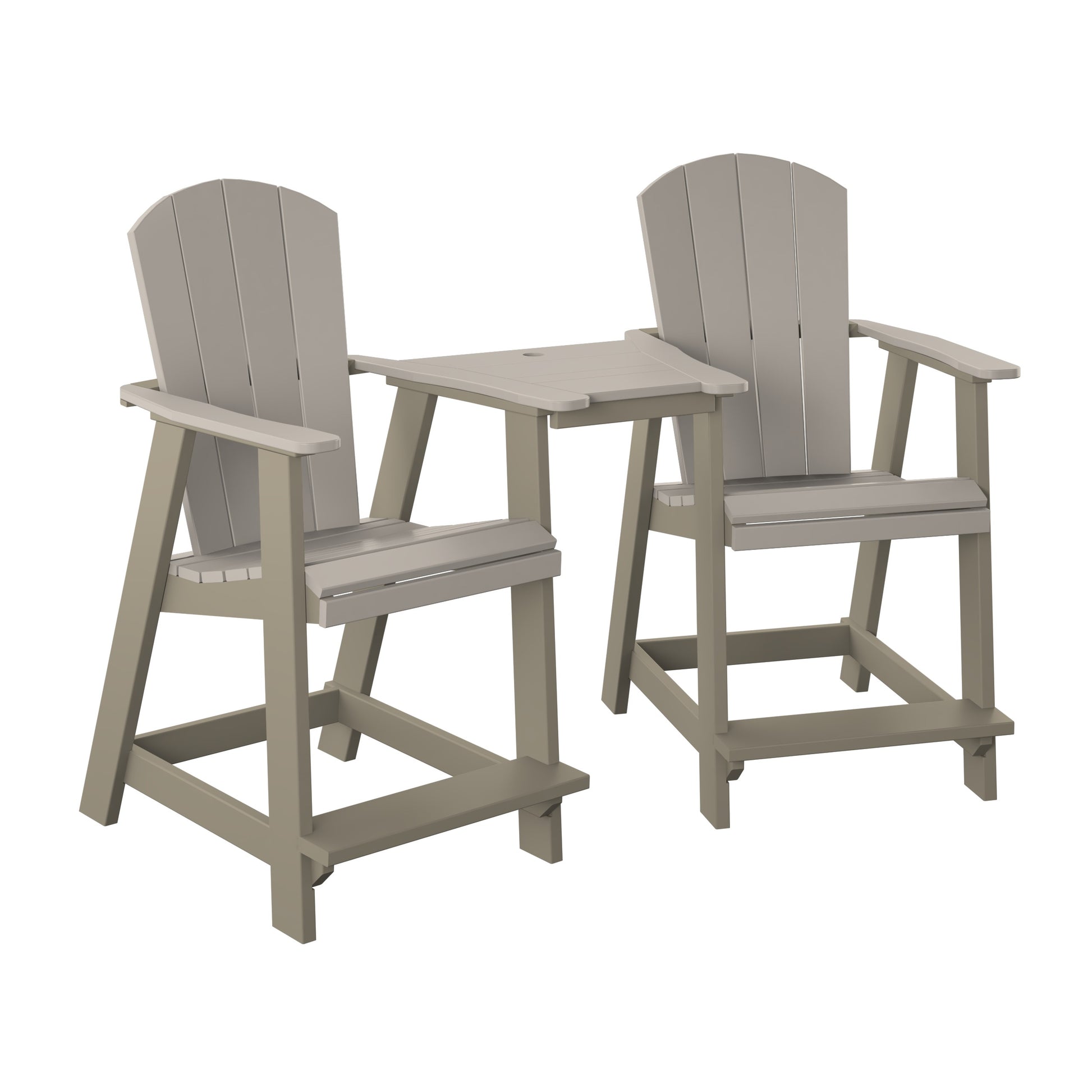 Adirondack Balcony Tete-A-Tete Set