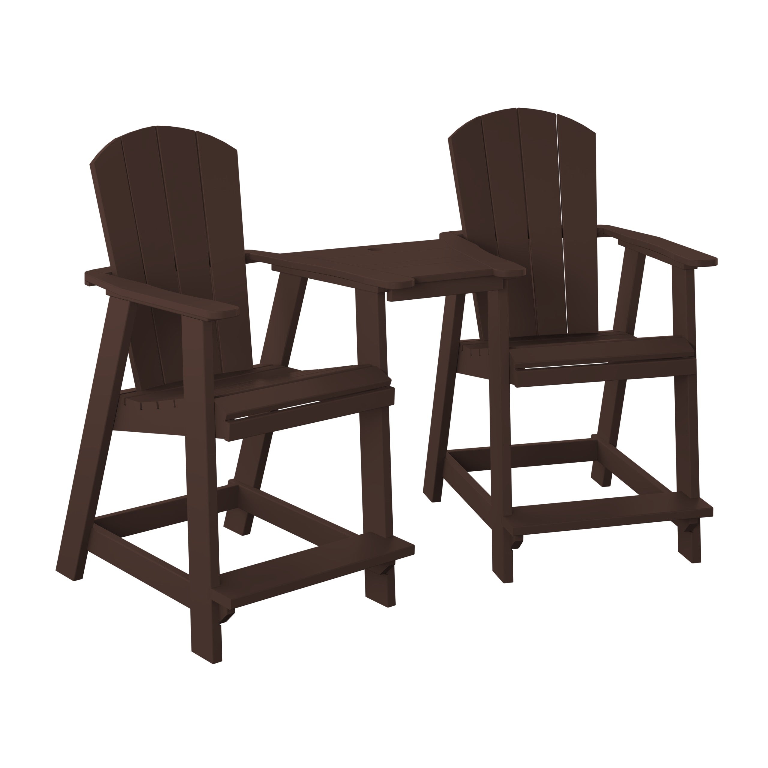 Adirondack Balcony Tete-A-Tete Set