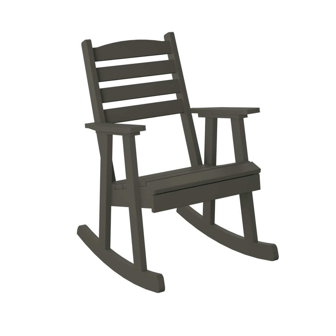 Slat Back Rocking Chair