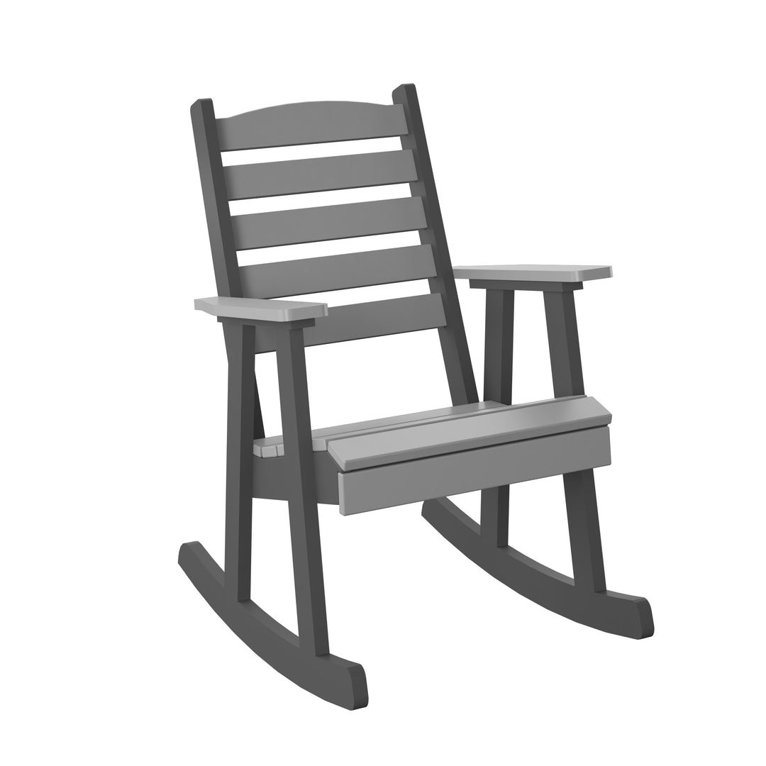 Slat Back Rocking Chair