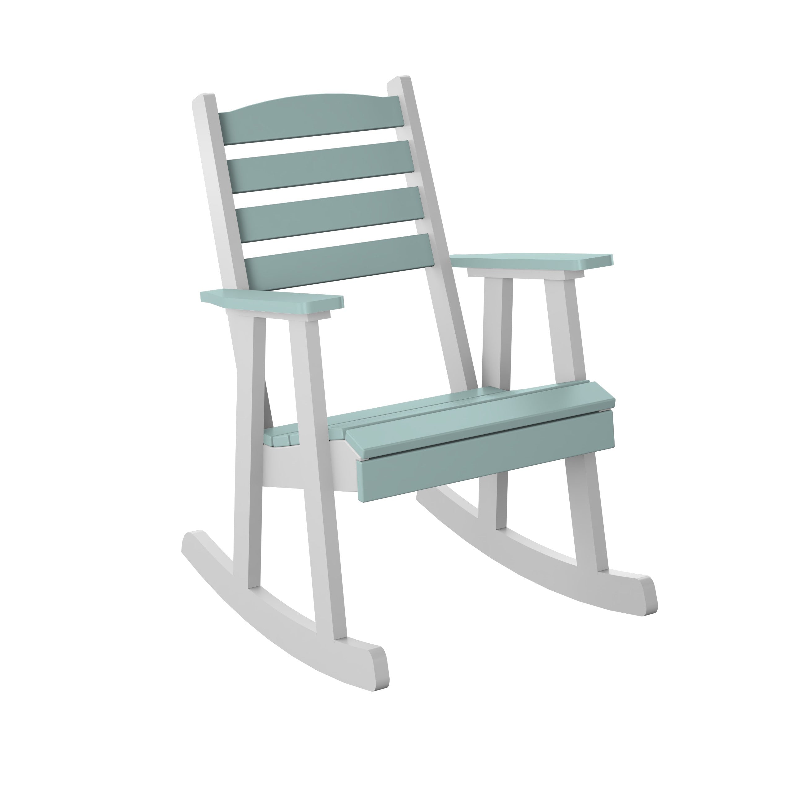 Slat Back Rocking Chair
